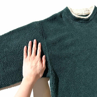 90's "MADE IN USA" KENYON ビッグパイル フリース プルオーバー(グリーン)