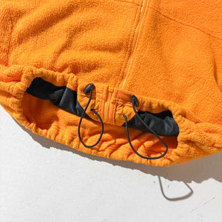 90's "MADE IN USA" LANDS'END フルジップ フリース ジャケット(マンゴー)