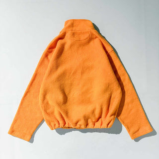 90's "MADE IN USA" LANDS'END フルジップ フリース ジャケット(マンゴー)