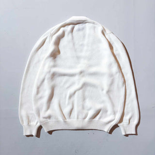 90's "MADE IN USA" LANDS'END コットン ニット カーディガン