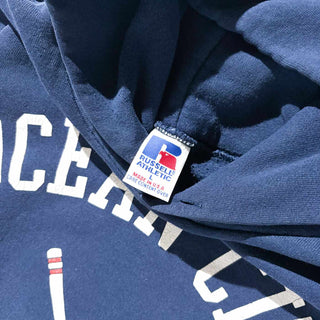 90's "MADE IN USA" RUSSELL ATHLETIC カレッジプリント スウェット パーカ