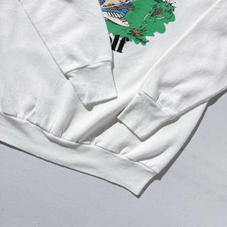 90's "MADE IN USA" SHARKY'S ユーモア  プリント スウェット