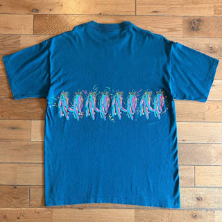 90's "MADE IN USA" SIGNAL SPORTS  巻きプリント Tシャツ