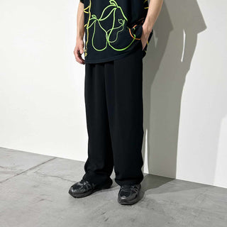 90's "MADE in Canada" LBA studio 2タック ワイド スラックス