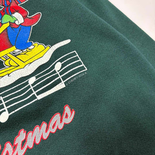 90's "made in USA" MICKEY UNLIMITED ディズニー プリント スウェット