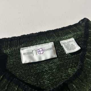 90's MODERN ELEMENTS ノルディックパターン モールニット セーター