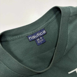 90's "Made In USA" Nautica ロゴプリント Tシャツ