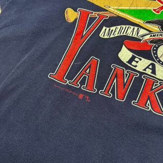 90's "Made In USA" New York YANKEES オフィシャルプリント Tシャツ