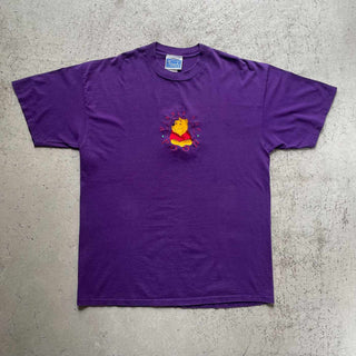 90's "Made in USA" Pooh くまのプーさん 刺繍 キャラクター Tシャツ