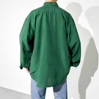 90's NAF NAF シルク L/S シャツ