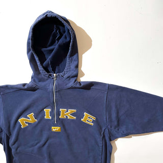90's NIKE ハーフジップ リバースウィーブタイプ スウェット パーカ