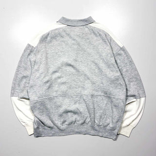 90's NIKE 切替 ポロ スウェット シャツ