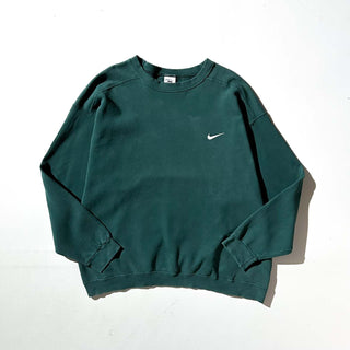 90's NIKE "極太アーム" サイドスウッシュ スウェット シャツ