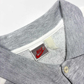90's NIKE 切替 ポロ スウェット シャツ