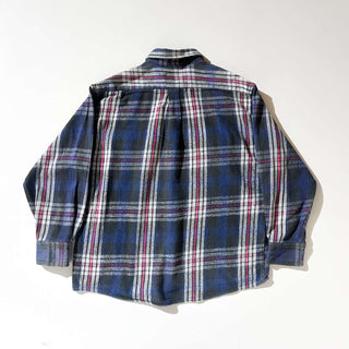 90's NORTHWEST TERRITORY ウエスタンポケット ヘビーフランネル L/Sシャツ