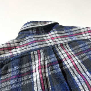 90's NORTHWEST TERRITORY ウエスタンポケット ヘビーフランネル L/Sシャツ