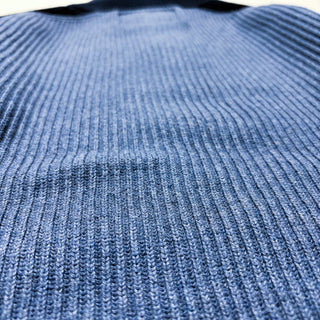 90's Nautica Jeans ラグラン ハーフジップ コットン ニットセーター