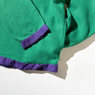 90's OLD GAP "ARCTIC Light fleece" ハーフジップ フリース プルオーバー(グリーン)