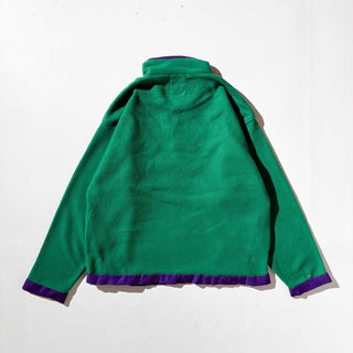 90's OLD GAP "ARCTIC Light fleece" ハーフジップ フリース プルオーバー(グリーン)