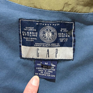 90's OLD GAP "M-65 sampling" オリーブ マウンテン ジャケット