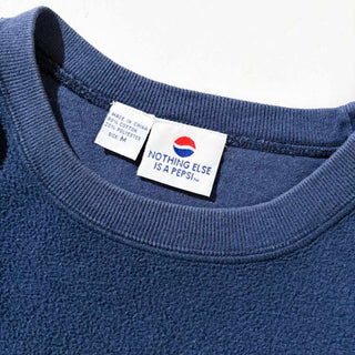 90's PEPSI インサイドアウト エンブロイデリー ロゴ スウェット