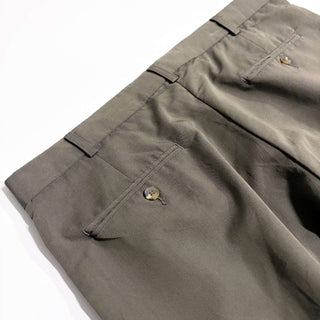 90's PERRY ELLIS 2タック レーヨン ワイド スラックス