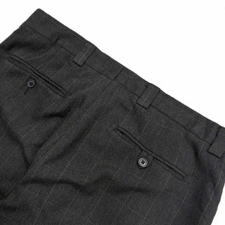 ～90's PERRY ELLIS レーヨン混 チェック 1タック スラックス