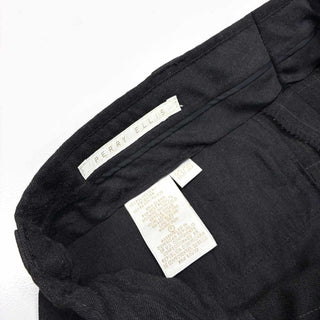 ～90's PERRY ELLIS レーヨン混 チェック 1タック スラックス