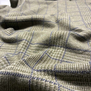 90's～ POLO GOLF ピマコットン×アルパカ チェック ニット L/Sポロシャツ