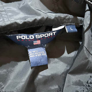 90's POLO SPORT Ralph Lauren ブラック アノラック ジャケット