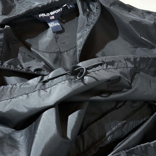 90's POLO SPORT Ralph Lauren ブラック アノラック ジャケット