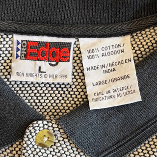 90's PRO Edge インディアンズ ワンポイント S/S ポロシャツ