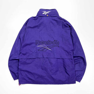 90's REEBOK ドローコード デザイン ナイロンジャケット