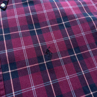 90's～ Ralph Lauren "BLAKE" チェック  B.D.オックスフォード L/Sシャツ