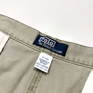 90's Ralph Lauren "POLO CHINO" 2タック ワイド チノ ショーツ