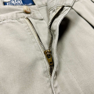 90's Ralph Lauren "POLO CHINO" 2タック ワイド チノ ショーツ