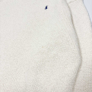 90's Ralph Lauren ワンポイント コットン ニット セーター