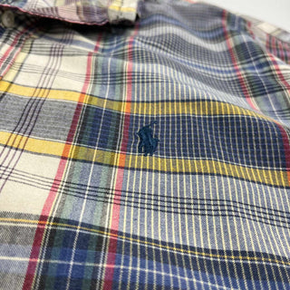 90's Ralph Lauren B.D. マドラスチェック S/Sシャツ