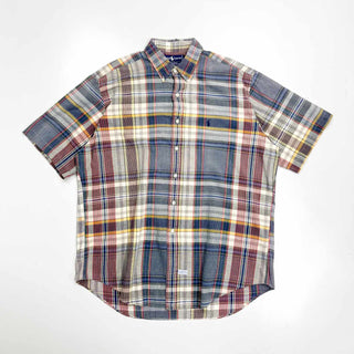 90's Ralph Lauren B.D. マドラスチェック S/Sシャツ