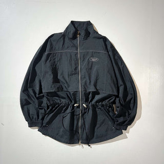 90's Reebok ダブルジップ デザイン ナイロンジャケット