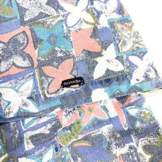 90's Revenge shirtmakers ネパールコットン 小花柄 s/sシャツ