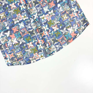 90's Revenge shirtmakers ネパールコットン 小花柄 s/sシャツ