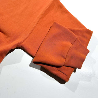90's Russell オレンジ 無地 スウェット シャツ