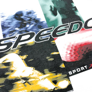 90's SPEED グラフィック 両面プリント Tシャツ