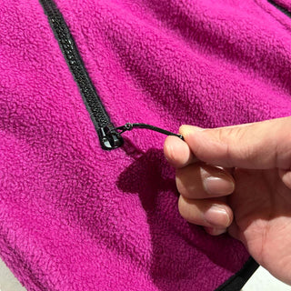 90's ST.JOHN'S BAY SPORT マゼンタ フリース ベスト