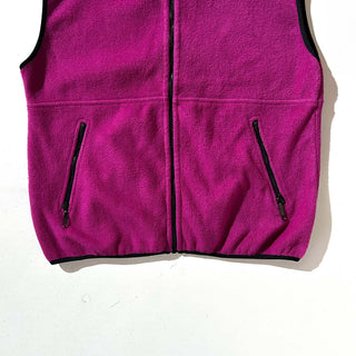 90's ST.JOHN'S BAY SPORT マゼンタ フリース ベスト