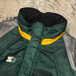 90's STARTER Green Bay Packers ナイロン パデット アノラック ジャケット