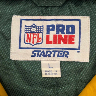 90's STARTER Green Bay Packers ナイロン パデット アノラック ジャケット