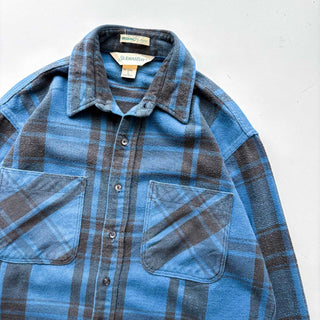 90's ST JOHN'S BAY "BIGMAC FLANNEL" チェック ヘビーネル シャツ