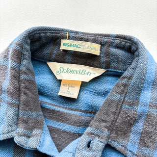 90's ST JOHN'S BAY "BIGMAC FLANNEL" チェック ヘビーネル シャツ